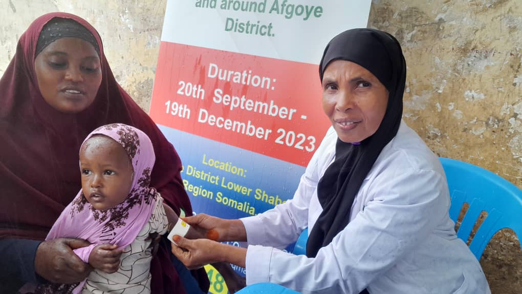 Asha medications at Siigaale mobile station on September 30, 2023